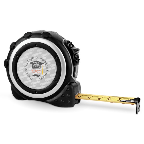 Custom Hipster Graduate Tape Measure - 16 Ft (Personalized)