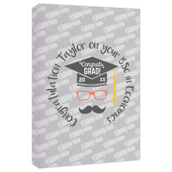 Hipster Graduate Canvas Print - 20x30 (Personalized)