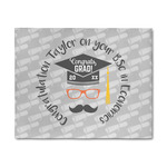 Hipster Graduate 8' x 10' Patio Rug (Personalized)