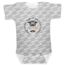 Hipster Graduate Baby Bodysuit 0-3 (Personalized)