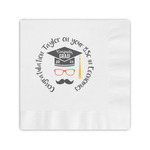 Hipster Graduate Coined Cocktail Napkins (Personalized)