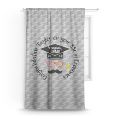 Hipster Graduate Curtain Panel - Custom Size (Personalized)