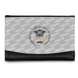 Hipster Graduate Genuine Leather Women's Wallet - Small (Personalized)