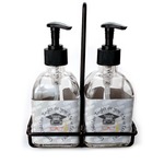 Hipster Graduate Glass Soap & Lotion Bottles (Personalized)