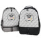 Hipster Graduate Large Backpacks - Both