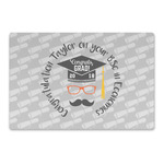 Hipster Graduate Large Rectangle Car Magnet (Personalized)