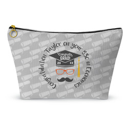 Hipster Graduate Makeup Bag - Small - 8.5"x4.5" (Personalized)