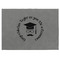 Hipster Graduate Medium Gift Box with Engraved Leather Lid - Approval