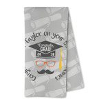 Hipster Graduate Kitchen Towel - Microfiber (Personalized)