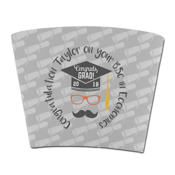 Custom Hipster Graduate Party Cup Sleeve - without bottom (Personalized)