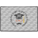 Hipster Graduate Door Mat - 36"x24" (Personalized)