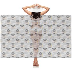 Hipster Graduate Sheer Sarong (Personalized)