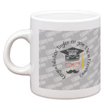 Hipster Graduate Espresso Cup (Personalized)