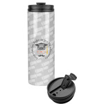 Hipster Graduate Stainless Steel Skinny Tumbler (Personalized)