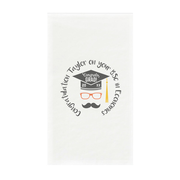 Custom Hipster Graduate Guest Paper Towels - Full Color - Standard (Personalized)