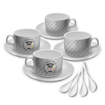 Hipster Graduate Tea Cup - Set of 4 (Personalized)