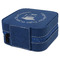 Hipster Graduate Travel Jewelry Boxes - Leather - Navy Blue - View from Rear