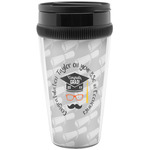 Hipster Graduate Acrylic Travel Mug without Handle (Personalized)