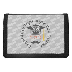 Hipster Graduate Trifold Wallet (Personalized)