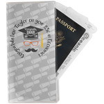 Hipster Graduate Travel Document Holder