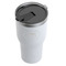 Hipster Graduate White RTIC Tumbler - (Above Angle View)