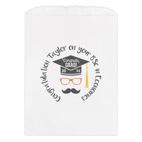 Custom Hipster Graduate Treat Bag (Personalized)