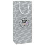 Hipster Graduate Wine Gift Bags - Gloss (Personalized)