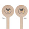 Hipster Graduate Wooden 7.5" Stir Stick - Round - Double Sided - Front & Back