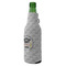 Hipster Graduate Zipper Bottle Cooler - ANGLE (bottle)