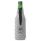 Hipster Graduate Zipper Bottle Cooler - BACK (bottle)