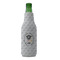 Hipster Graduate Zipper Bottle Cooler - FRONT (bottle)