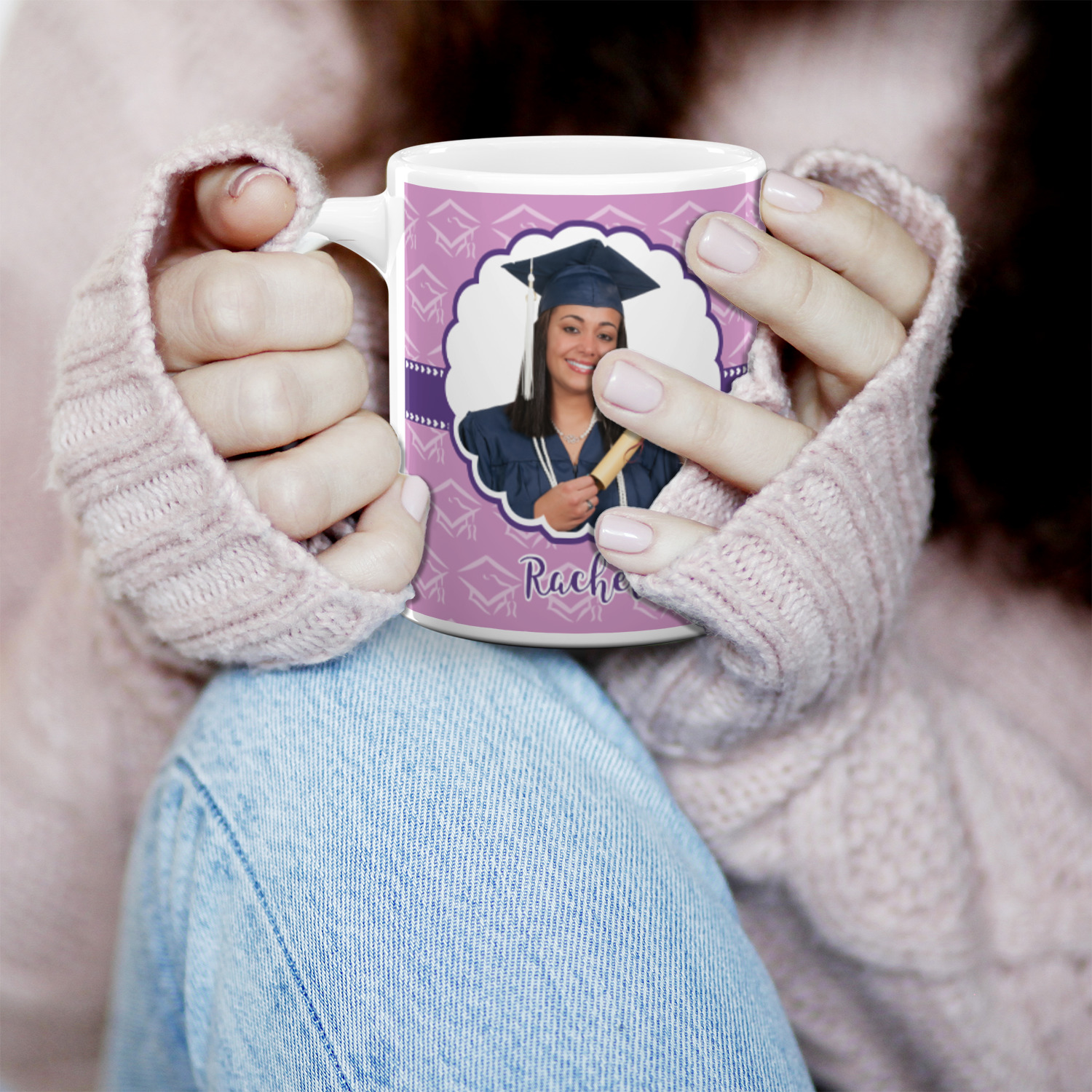 Classic Graduation Personalized 30 oz. Oversized Coffee Mug