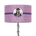 Graduation 12" Drum Lamp Shade - Fabric (Personalized)