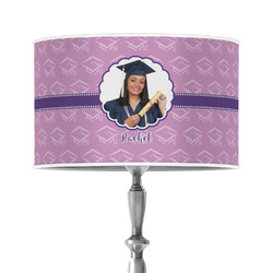 Graduation 12" Drum Lamp Shade - Poly-film (Personalized)