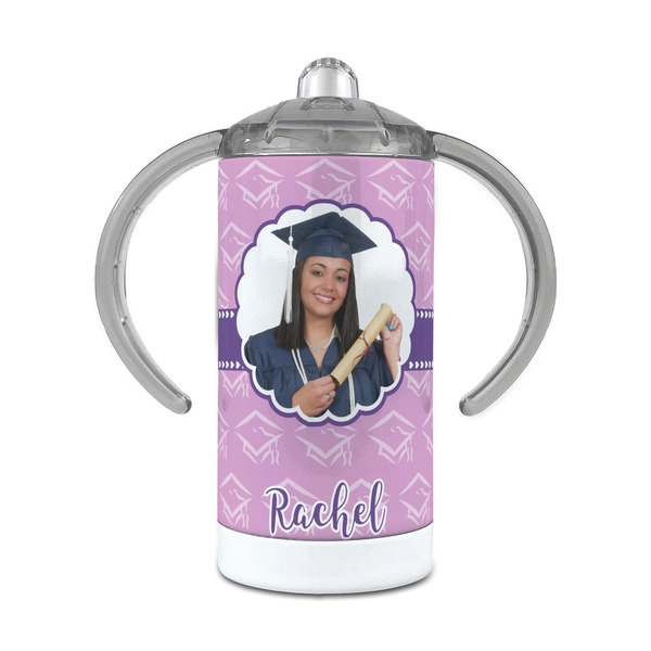 Custom Graduation 12 oz Stainless Steel Sippy Cup (Personalized)