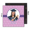 Graduation 12x12 Wood Print - Front & Back View