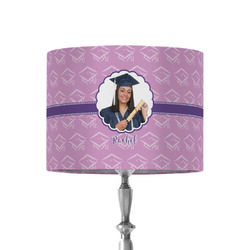 Graduation 8" Drum Lamp Shade - Fabric (Personalized)