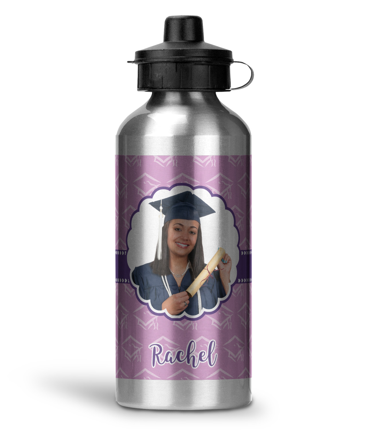 Graduation Water Bottle - Aluminum - 20 oz (Personalized) - YouCustomizeIt