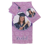 Graduation Bath Towel Set - 3 Pcs (Personalized)