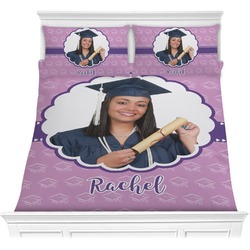 Graduation Comforter Set - Full / Queen (Personalized)