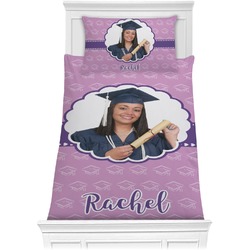 Graduation Comforter Set - Twin (Personalized)
