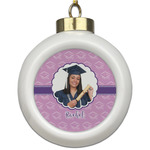 Graduation Ceramic Ball Ornament (Personalized)
