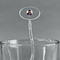 Graduation Clear Plastic 7" Stir Stick - Oval - Main