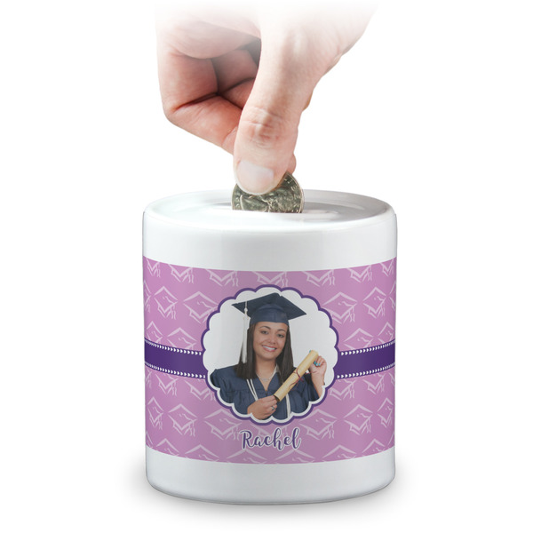 Custom Graduation Coin Bank (Personalized)