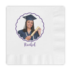 Graduation Embossed Decorative Napkins (Personalized)