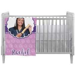 Graduation Crib Comforter / Quilt (Personalized)
