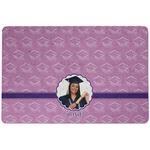 Graduation Dog Food Mat w/ Photo