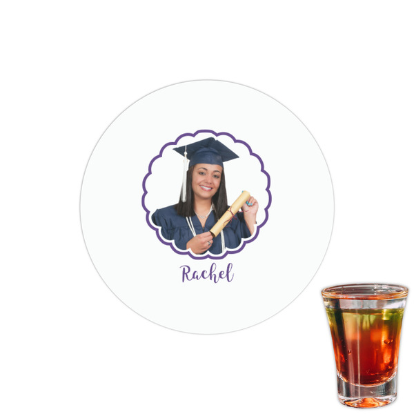 Custom Graduation Printed Drink Topper - 1.5" (Personalized)