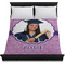 Graduation Duvet Cover - Queen - On Bed - No Prop