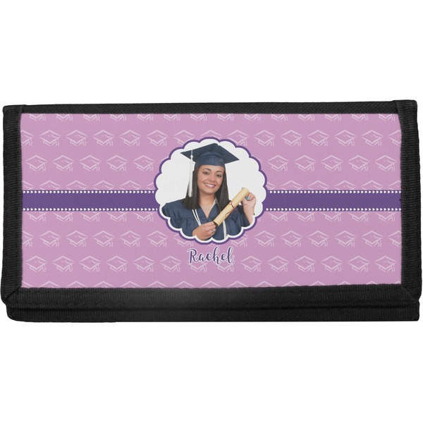 Custom Graduation Canvas Checkbook Cover (Personalized)